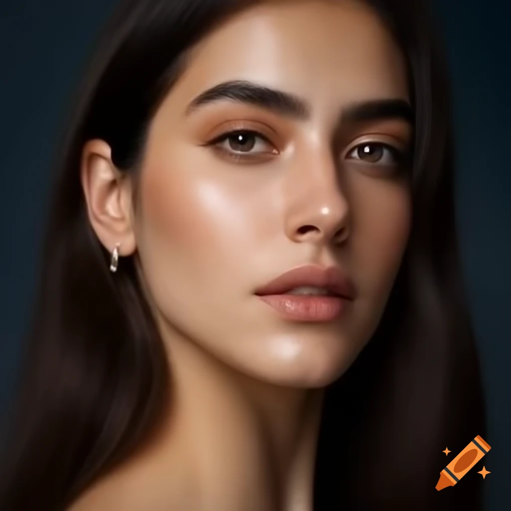 Profile photo of unique half-Japanese, half-Iranian woman with natural features