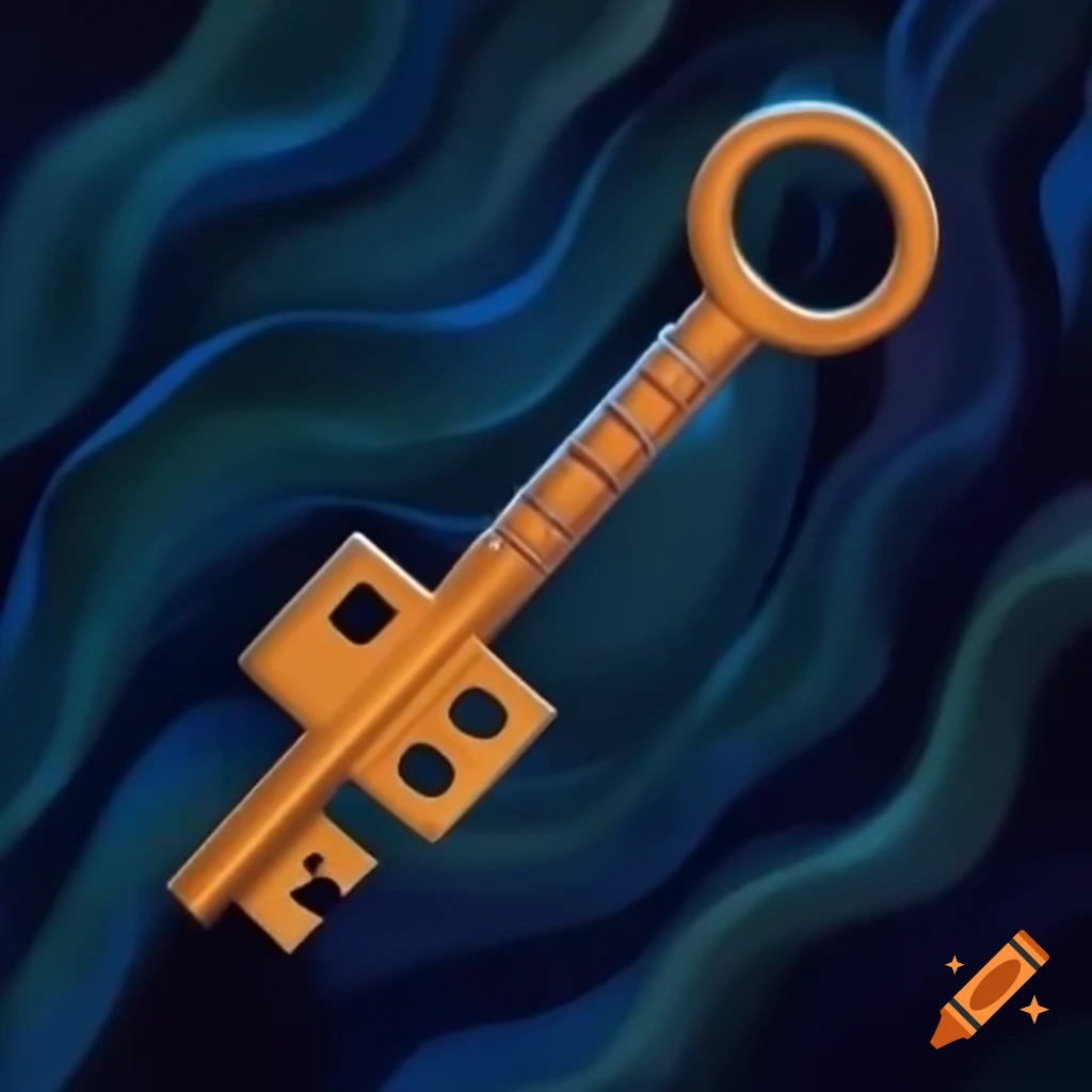 Key symbolizing unlocking the secrets of the universe