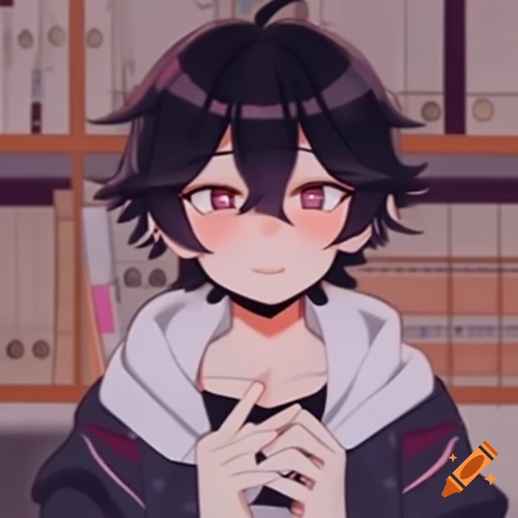 Tired anime man character available for adoption
