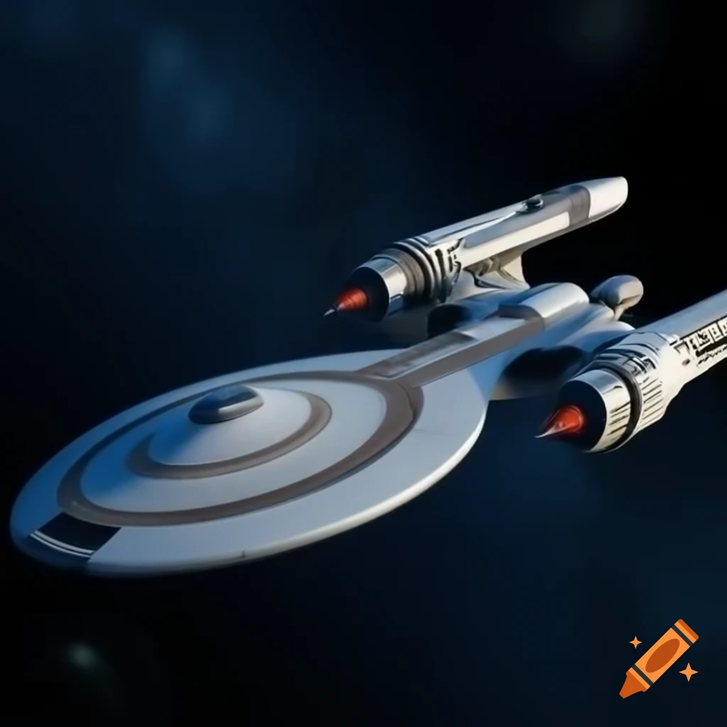 Futuristic starship design