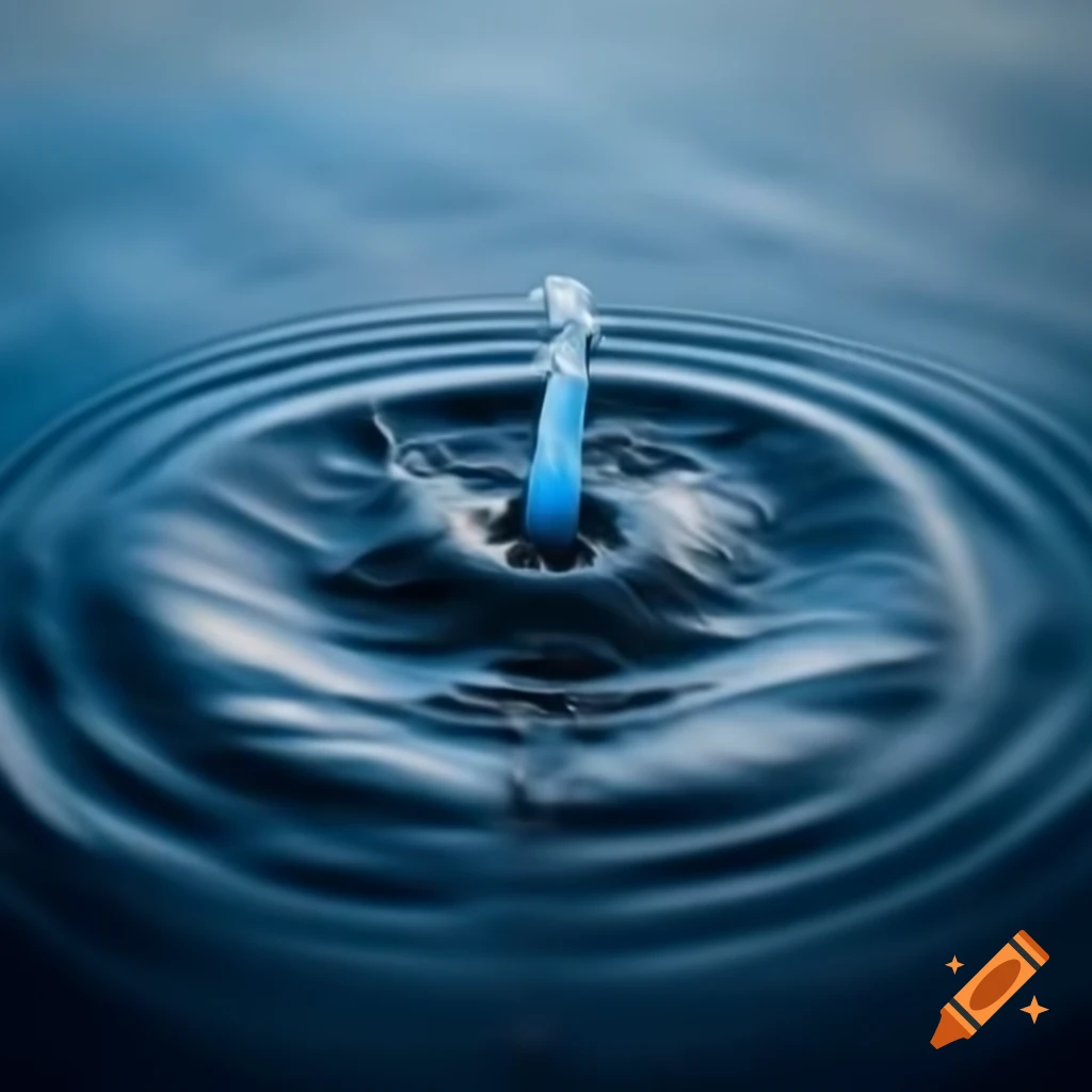 Illustration of water in various forms