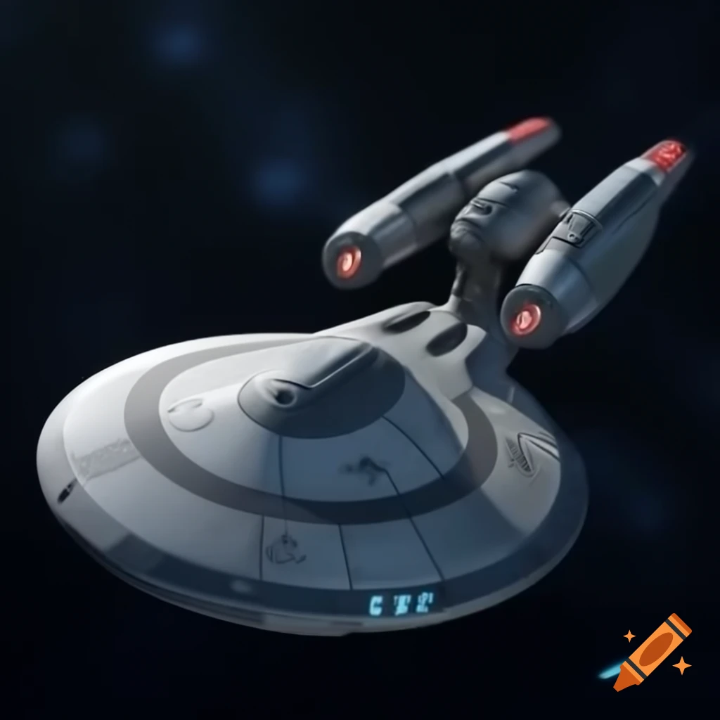 Futuristic starship design