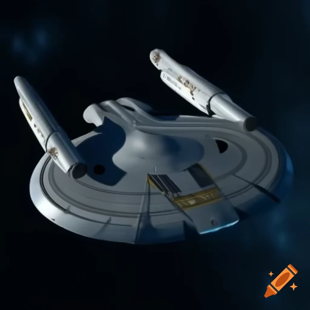 Futuristic starship design