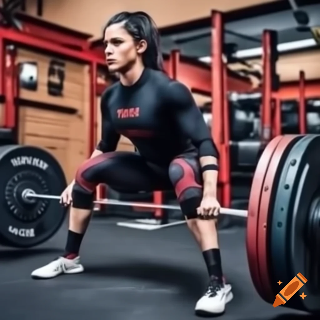 Weekly fitness challenge post with dynamic image and bold overlay of challenge