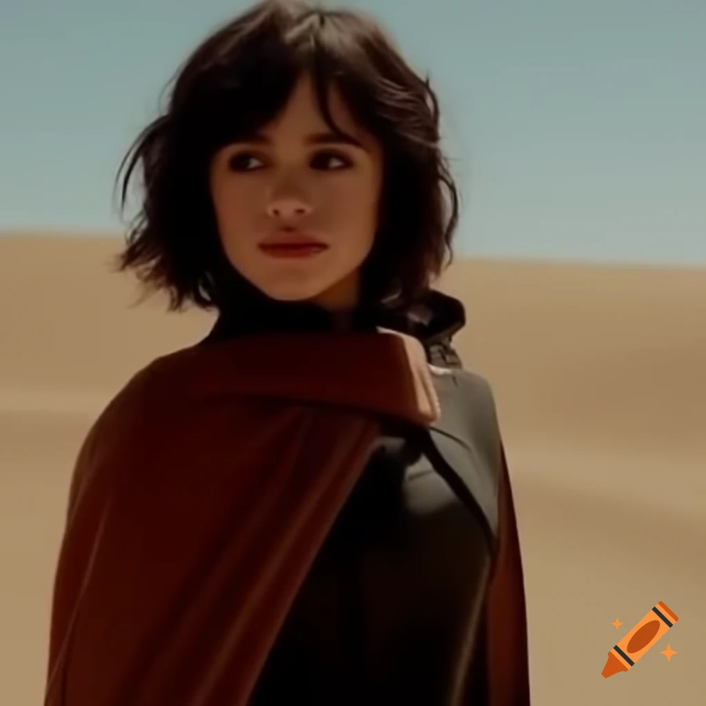 Jenna Ortega portraying Chani in Dune