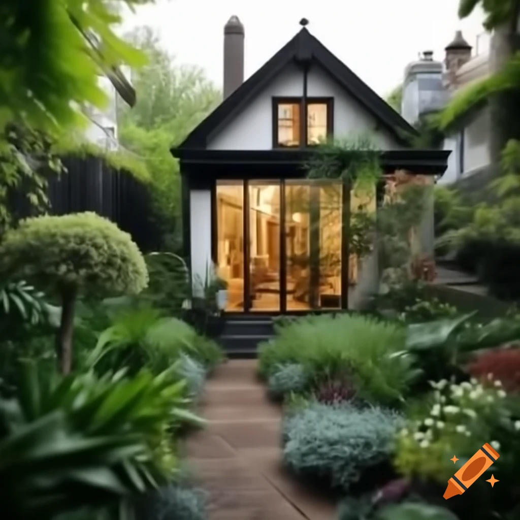 House with garden