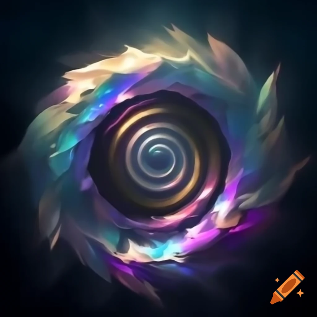 Abstract representation of harmonious sounds creating a peaceful atmosphere