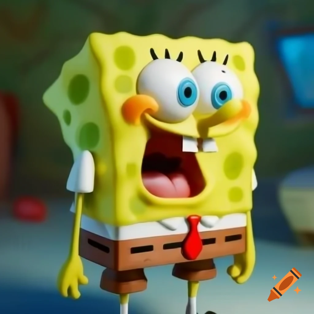 Colorful character from animated series in whimsical style