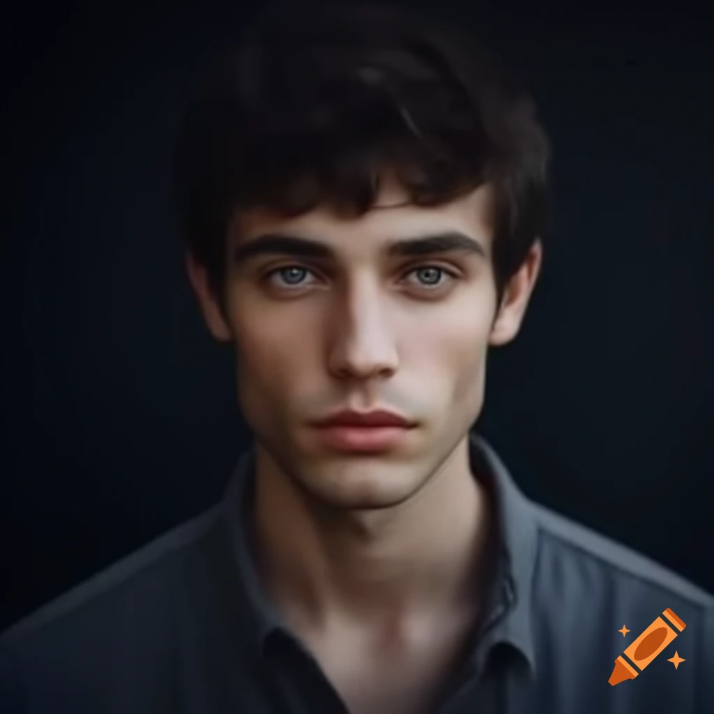 A man standing or posing