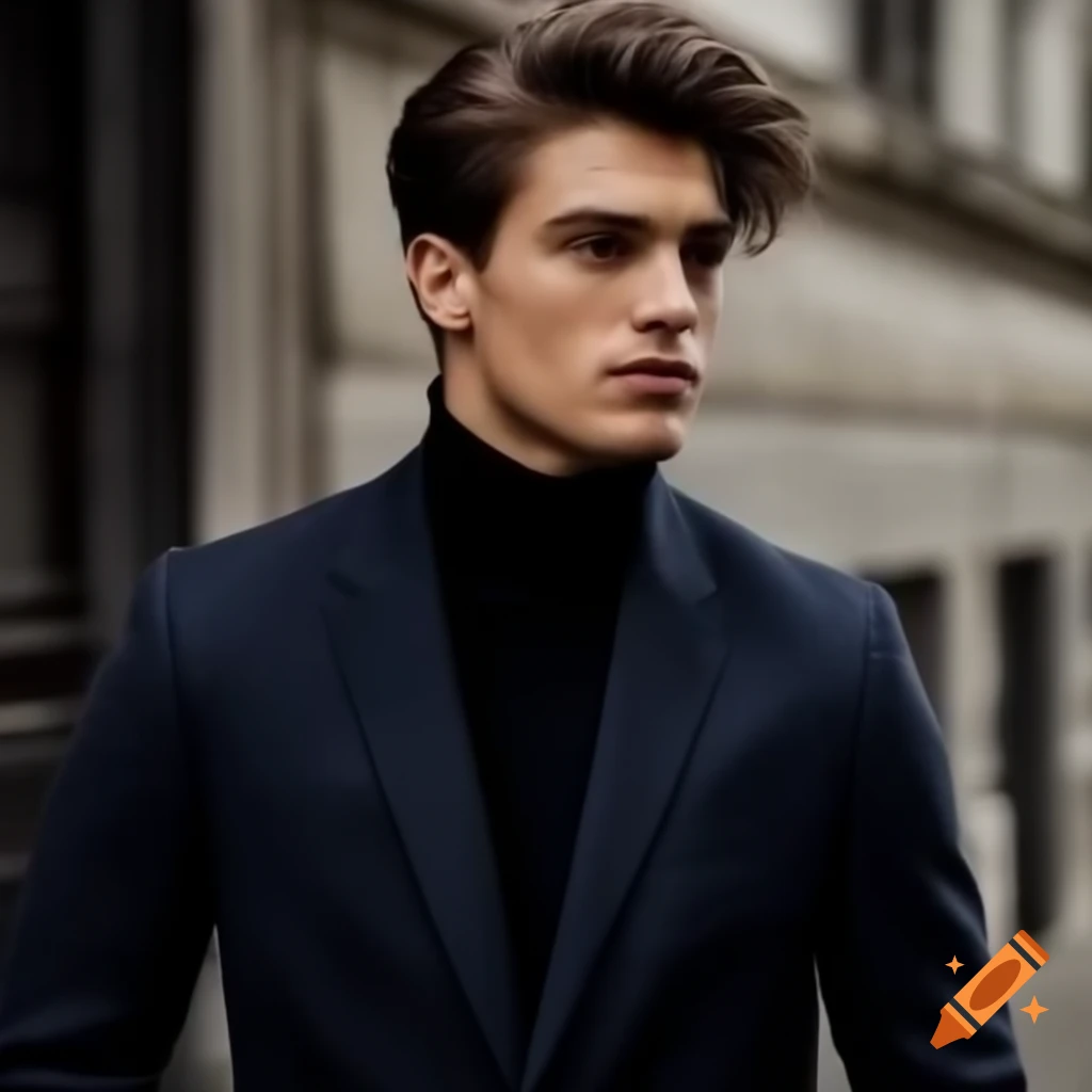 Stylish young man outdoors