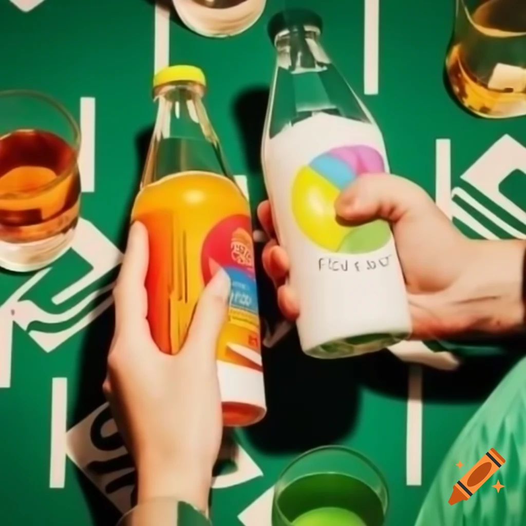 Advertisement for Lefy beverage with sound effect and promotional text
