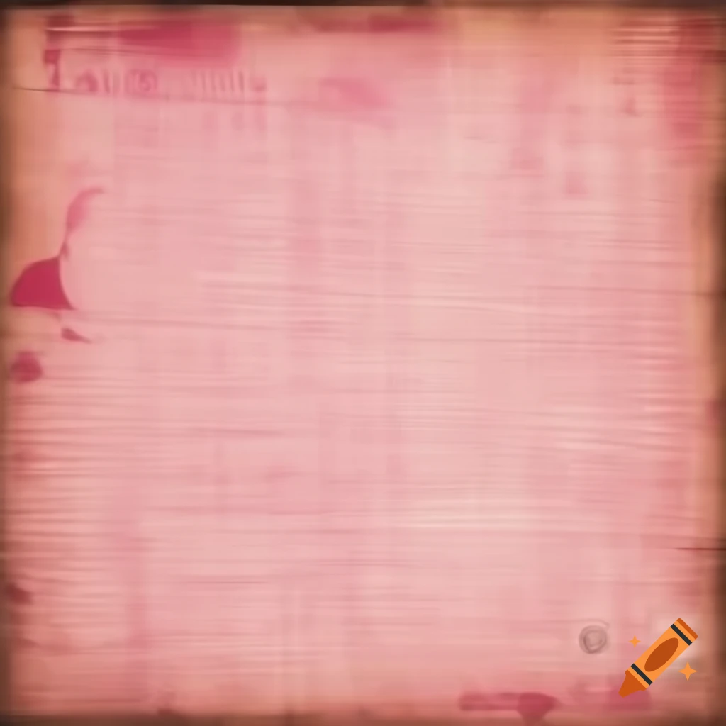 Vintage grunge distressed digital paper with pink linen texture and Latin text