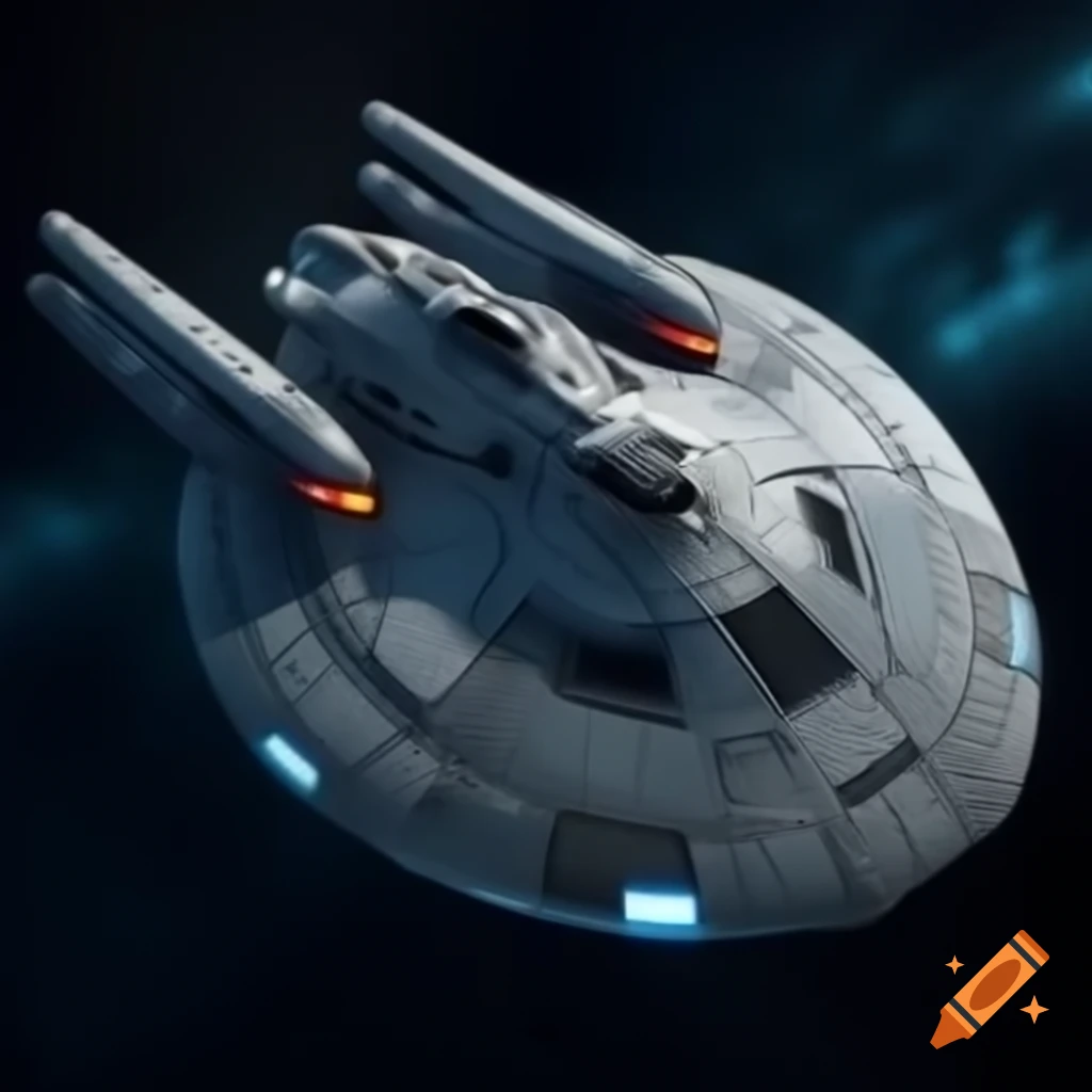 Elaborate starship design