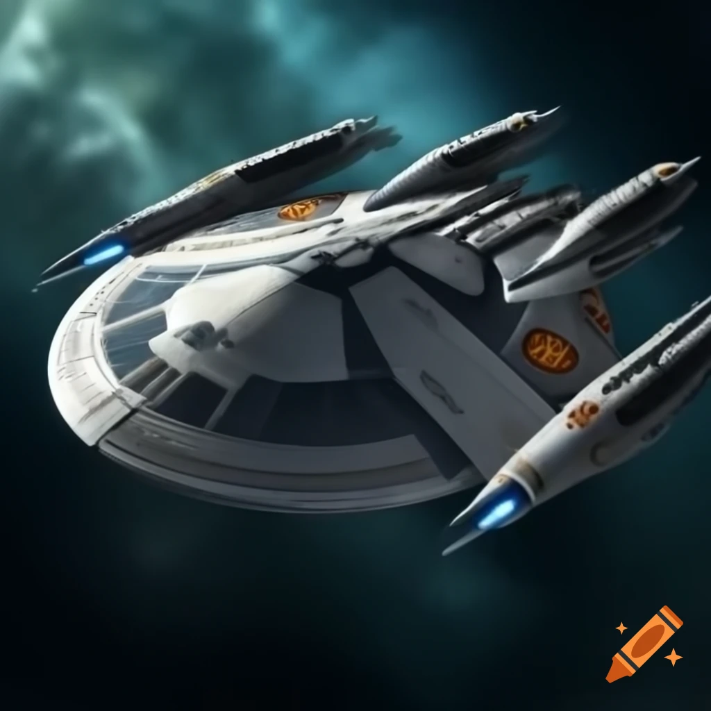 Elaborate starship design