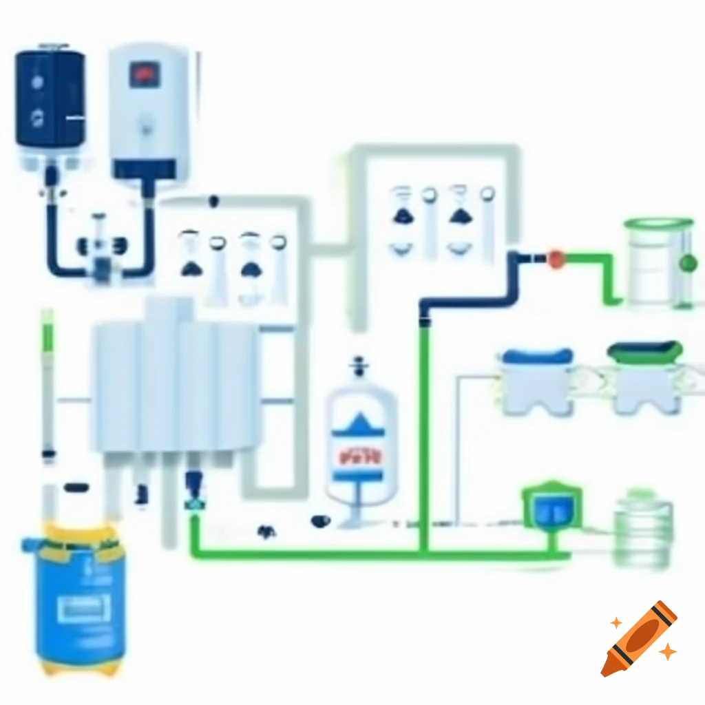 Refrigeration system diagram with refrigerant states and temperatures