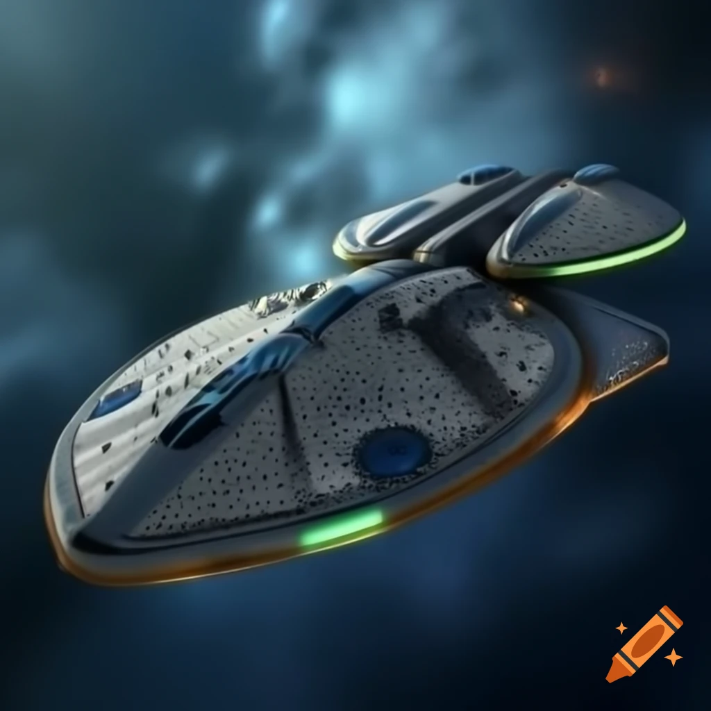 Elaborate starship design