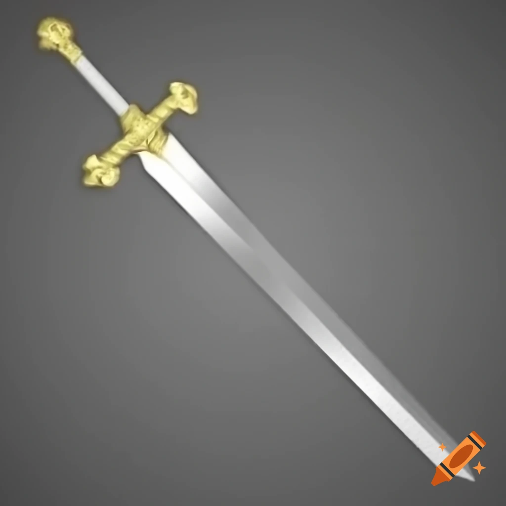 Holy sword with intricate designs