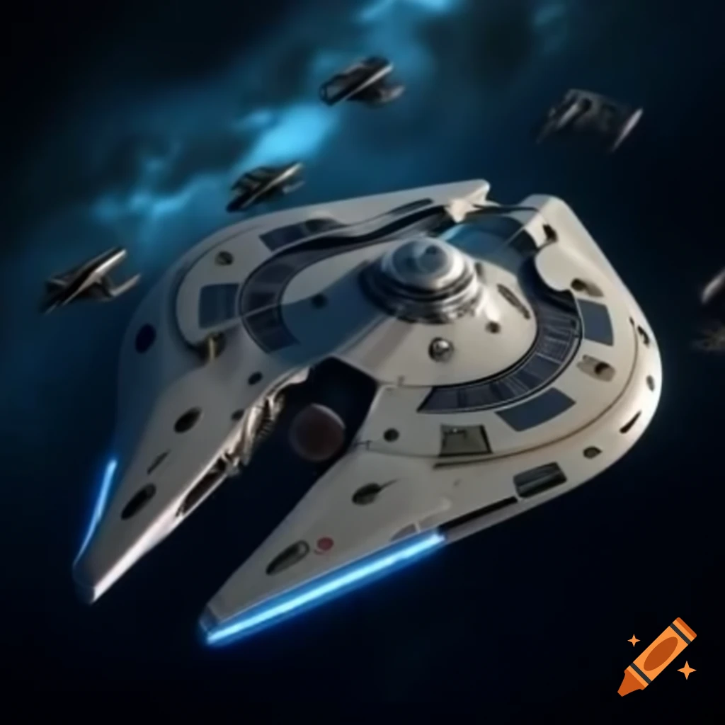 Elaborate starship design