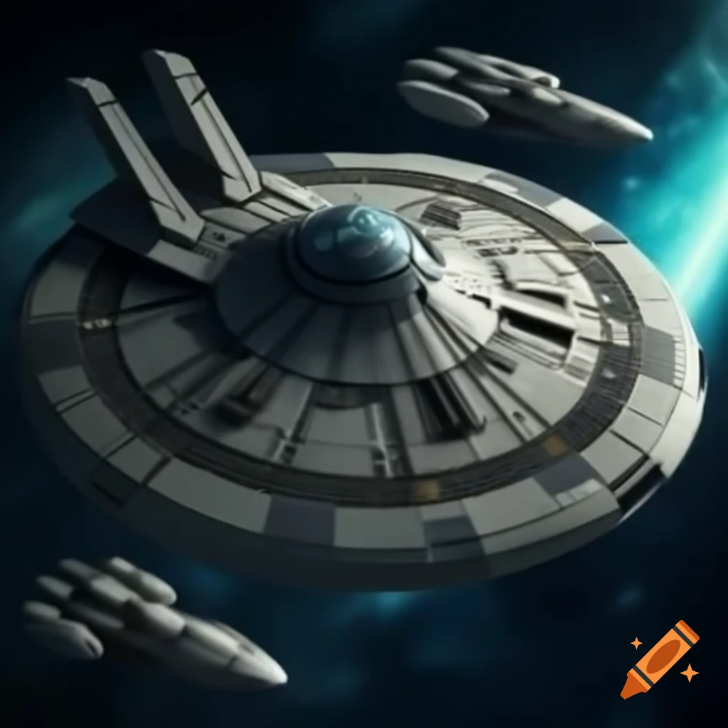 Elaborate starship design