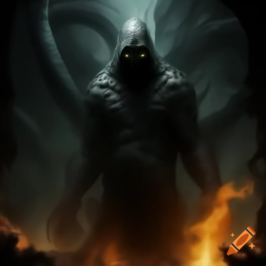 Massive evil shadow entity lurking
