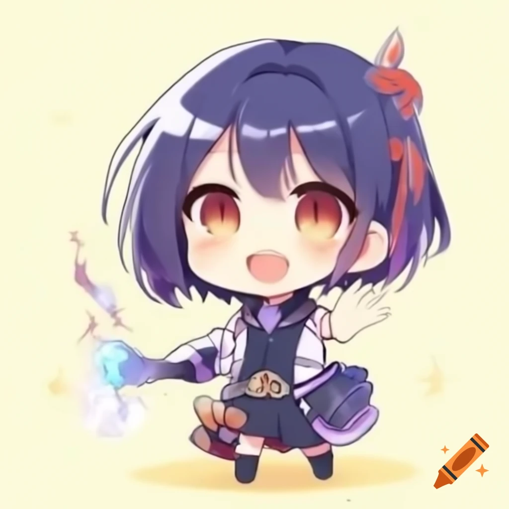 Chibi anime character design