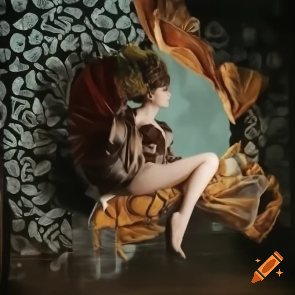Orientalist style painting representation
