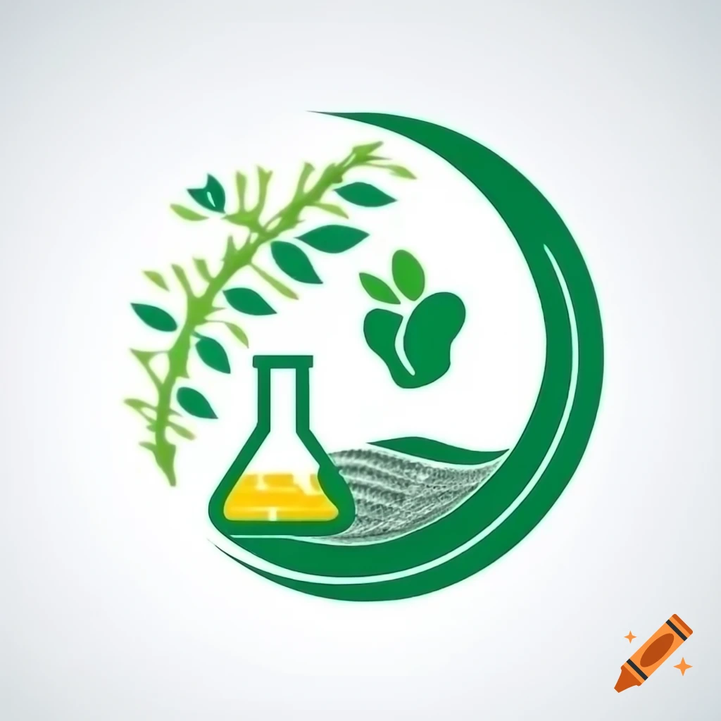 Circular logo design for Faculty of Chemical and Food Technology featuring an apple with five seeds