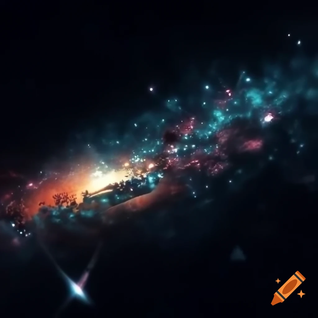 Creative representation of the universe