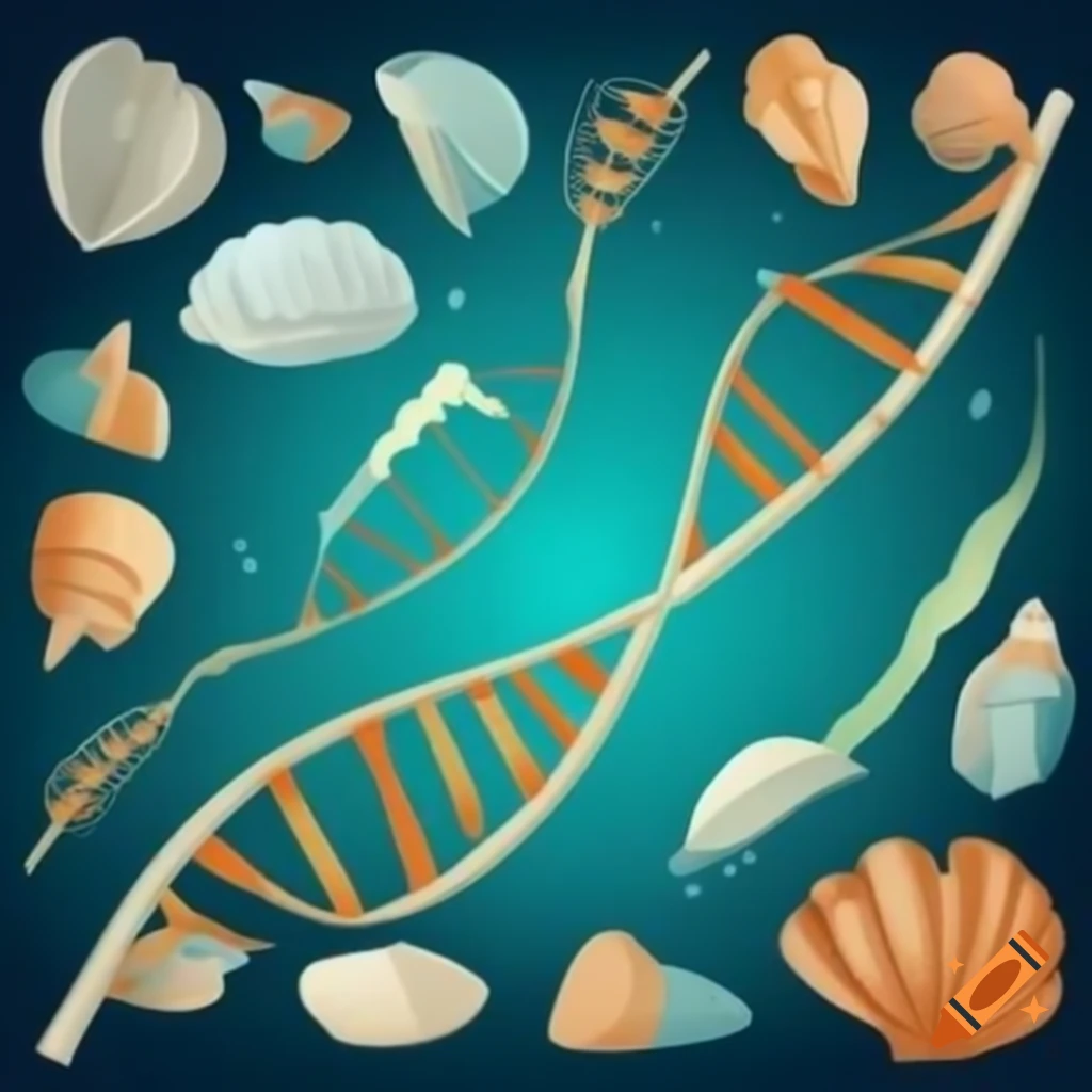 DNA extraction from ancient shells highlighting biomineral structures