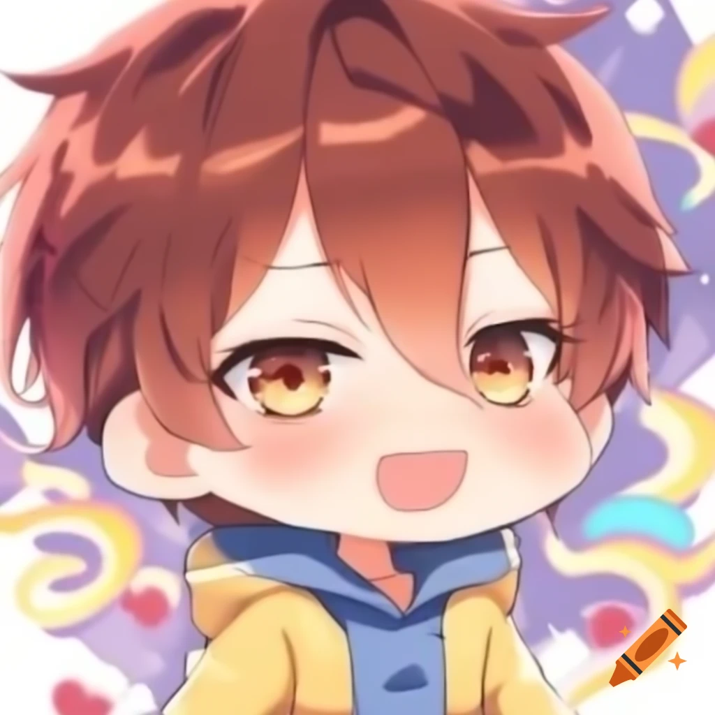 Cute chibi anime character design