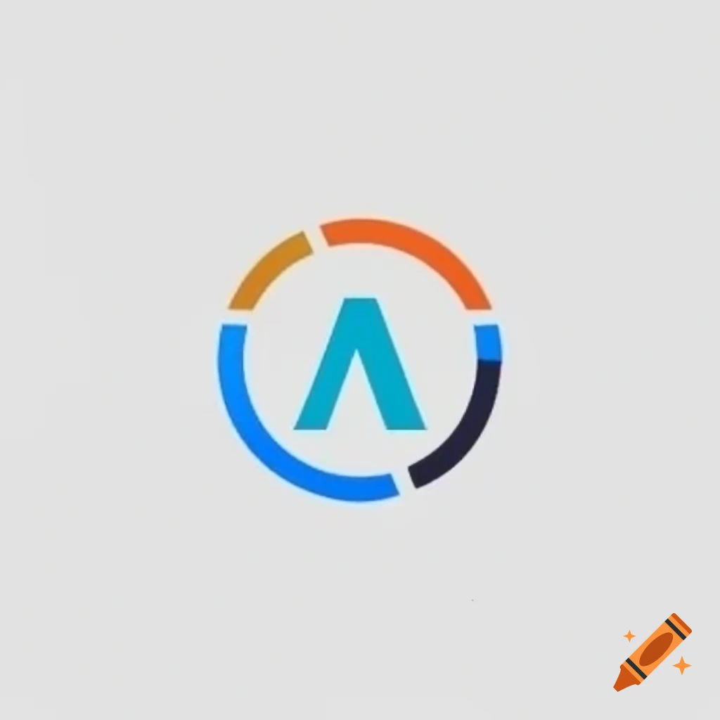 Modern minimalist logo design featuring a 'T' in a circular style