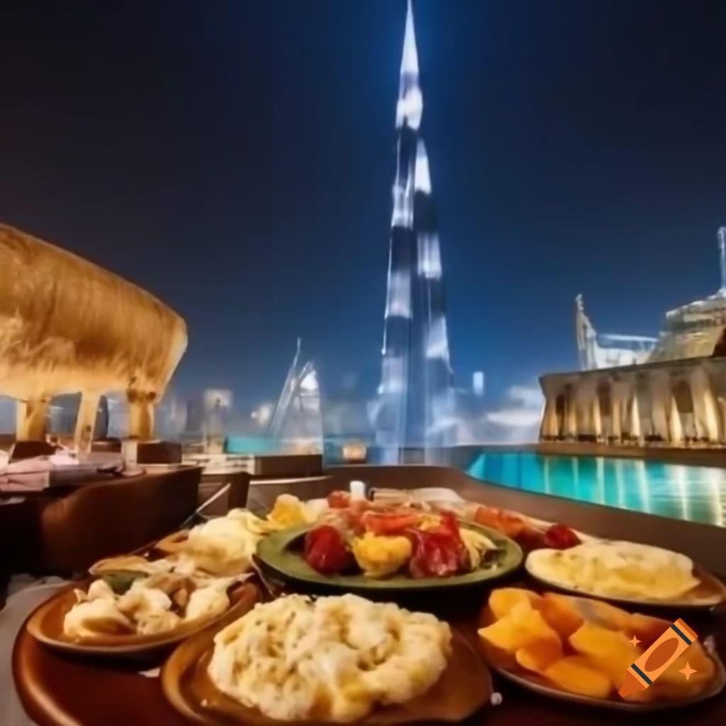 Burj Khalifa designed with Swiss cheese texture