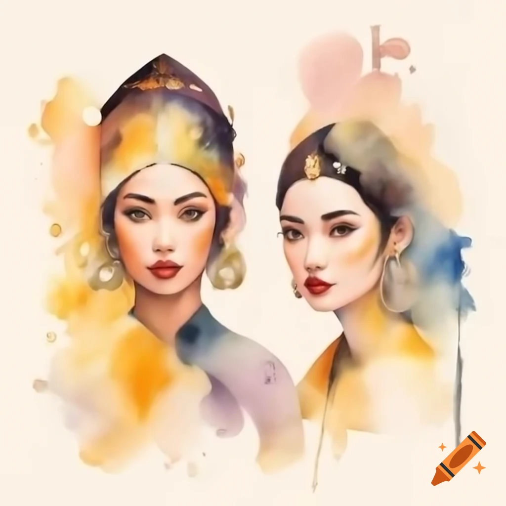 Orientalist masterpiece showcasing Eastern beauty and culture with vibrant colors