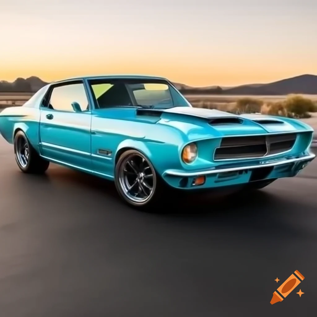 1968 Ford Shelby-inspired modern car