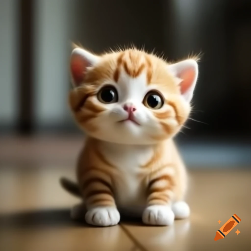 Adorable cute kitten