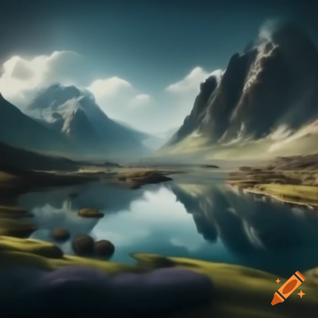 Luxurious landscape with scenic views