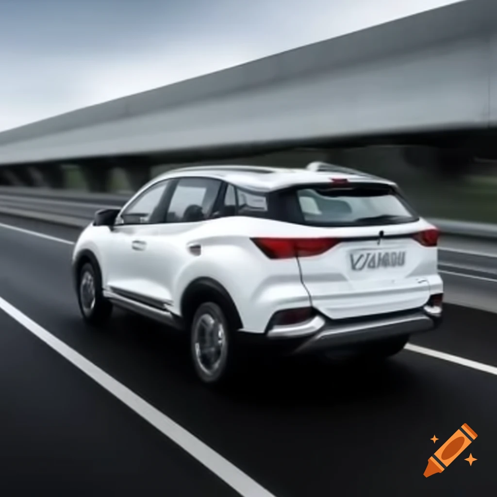 White Chery Tiggo 7 Pro driving on the highway