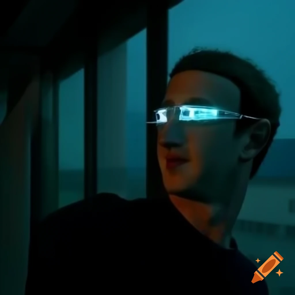 Person using night vision goggles to look outside a window