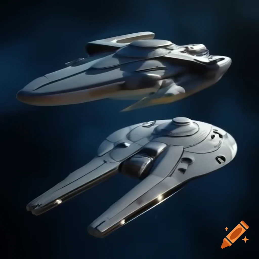 Elaborate starship design