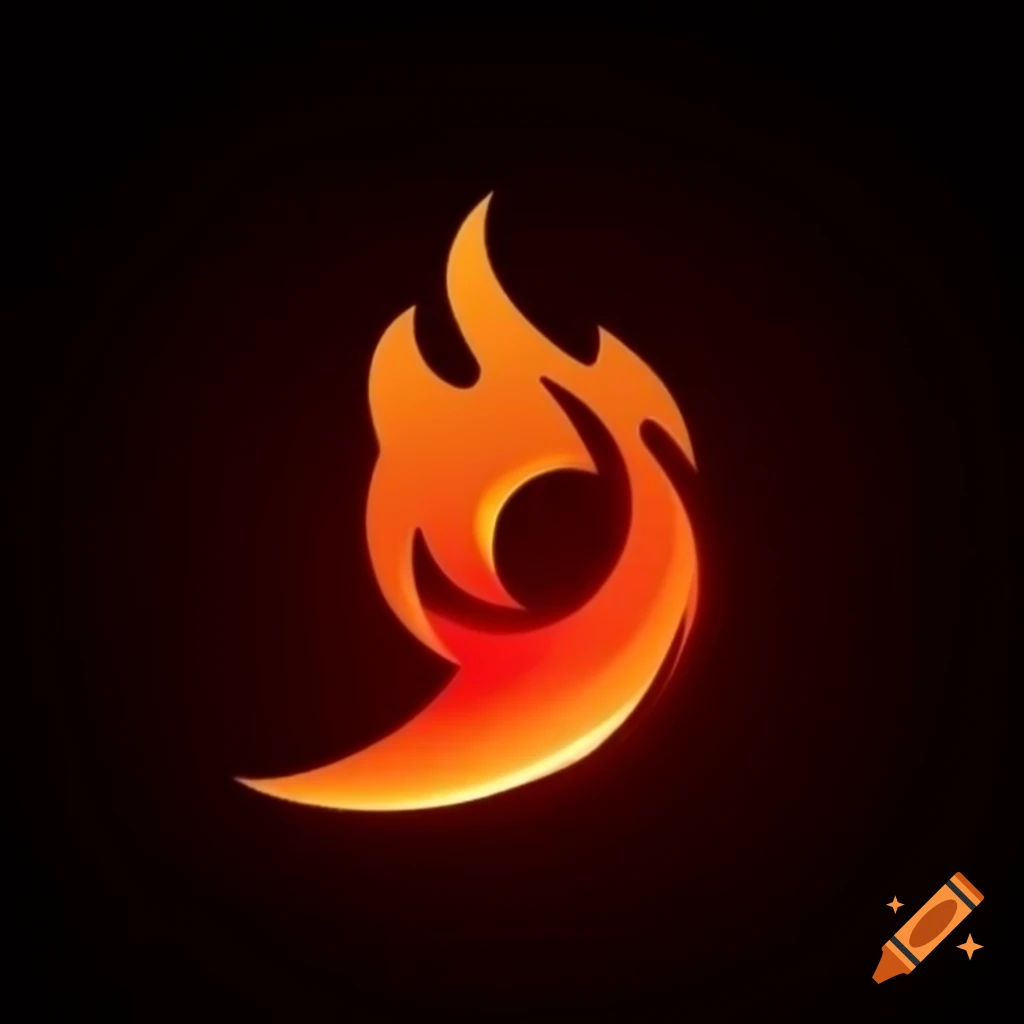 Modern logo design featuring bold flame icon for YouTube channel 'Ignited Vision'