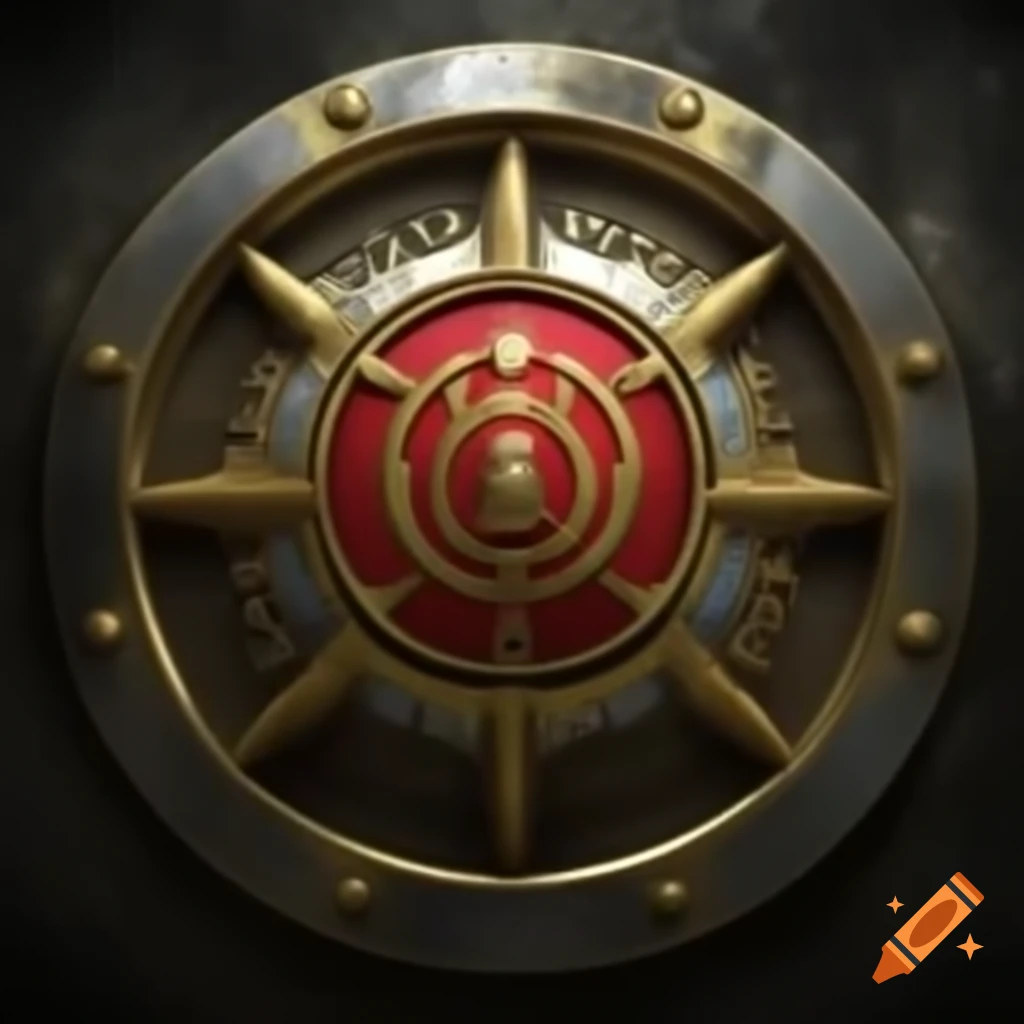 Superhero emblem with motto 'the power is within you'