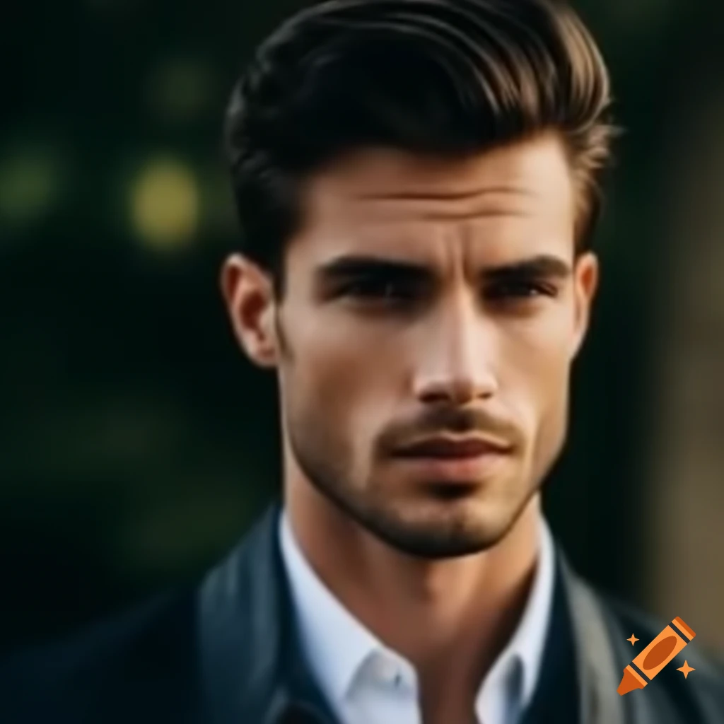 Attractive male individual