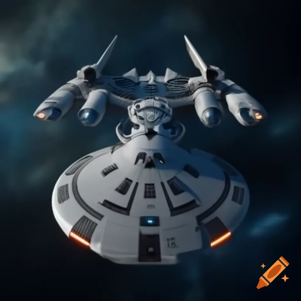 Elaborate starship design