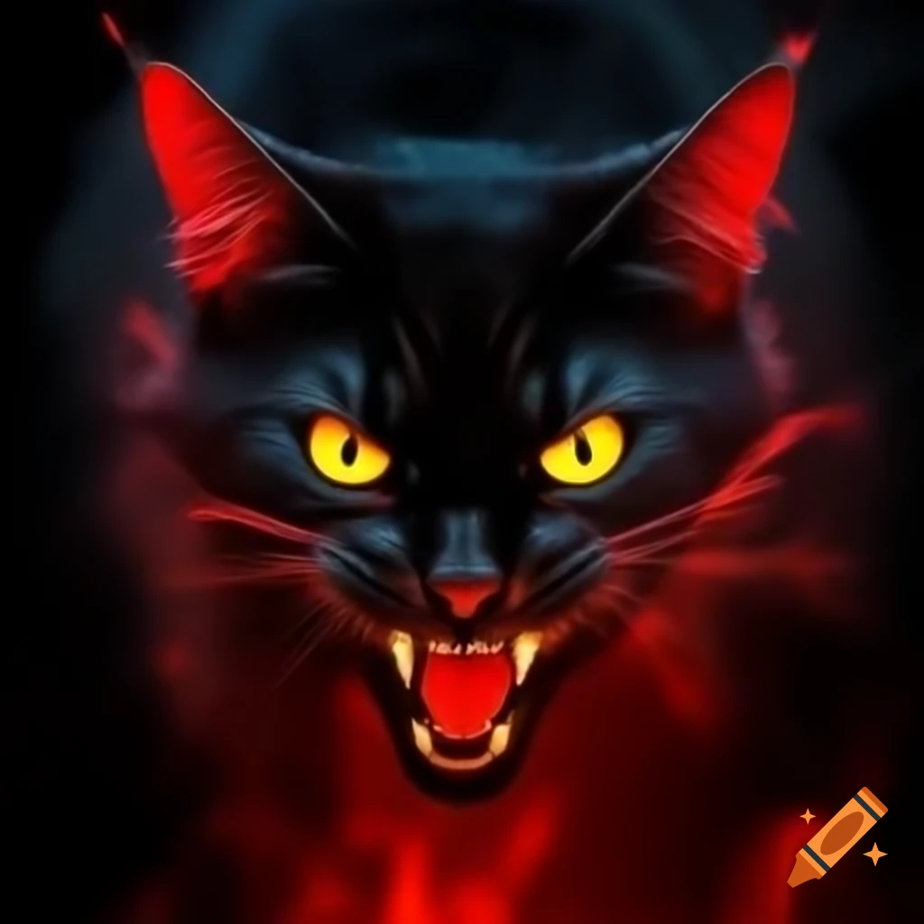 Cat god depicted as the most powerful feline in the universe on craiyon