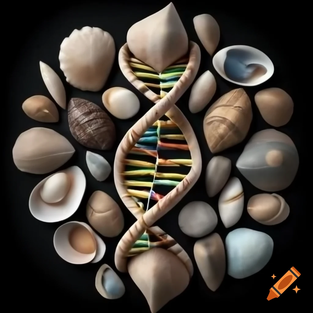 DNA extraction from ancient shells showcasing biomineral structure and preservation