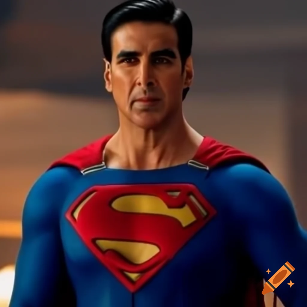 Akshay Kumar portrayed as Superman