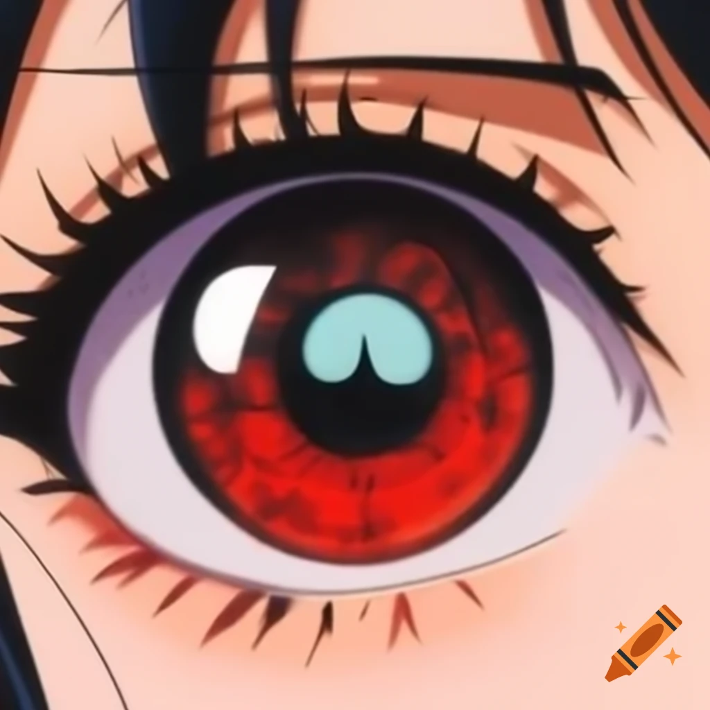 Anime girl eye logo design