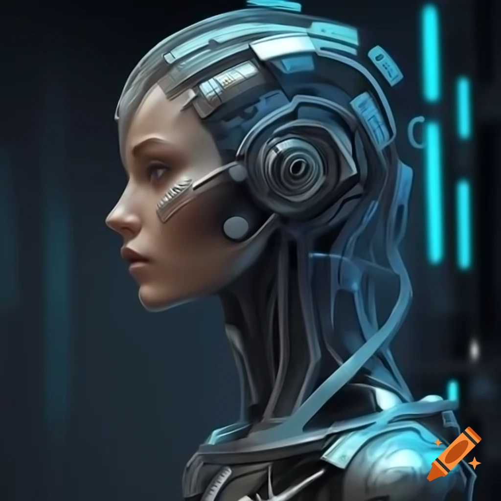 Futuristic vision of an ideal society on craiyon