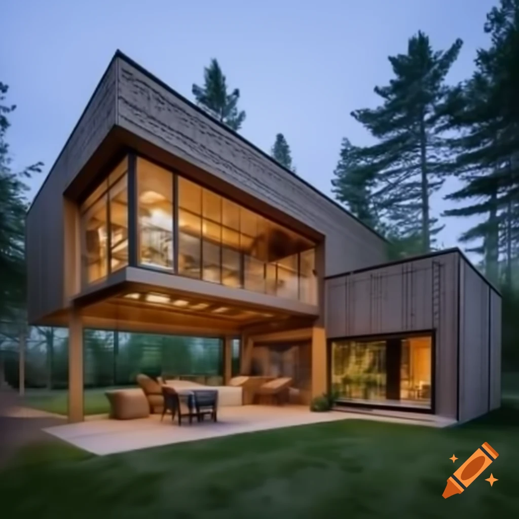 Sustainable freestanding structure design emphasizing healthy living and inclusivity