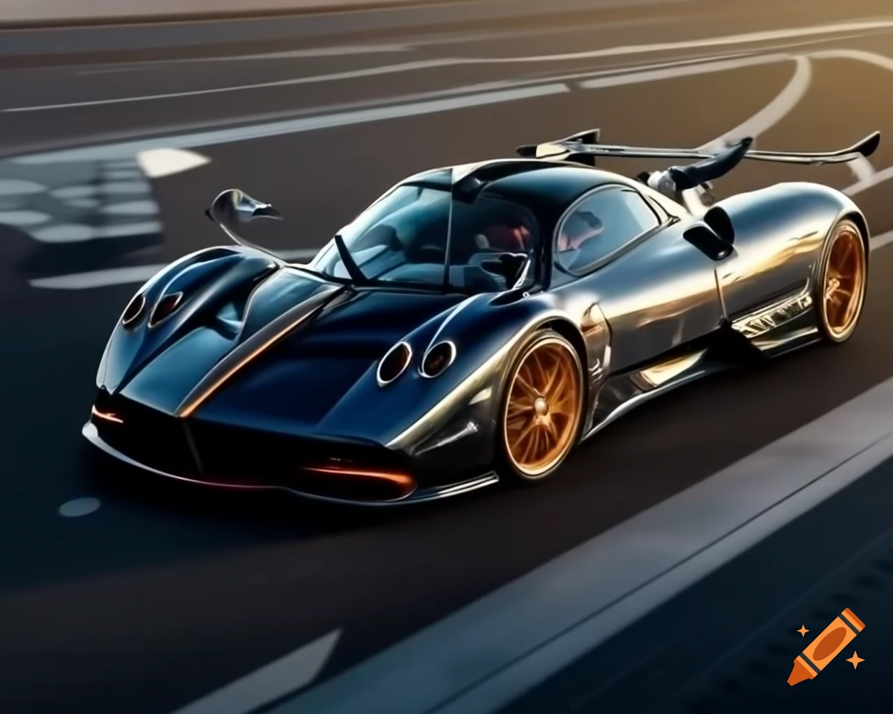 Pagani Utopia hyper-sports car showcasing innovative design and technology